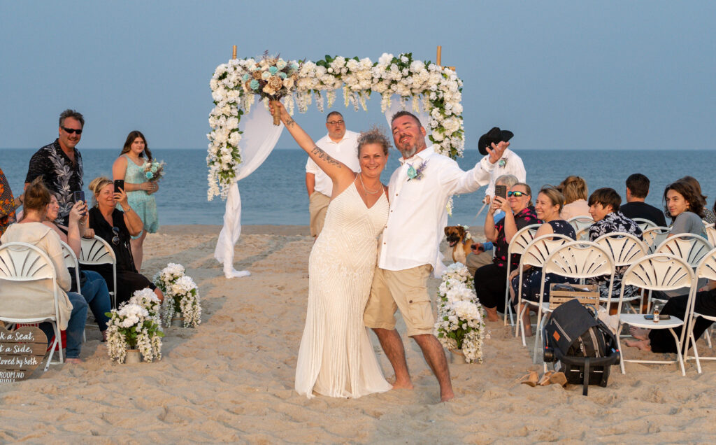 Assateague Island Beach Wedding