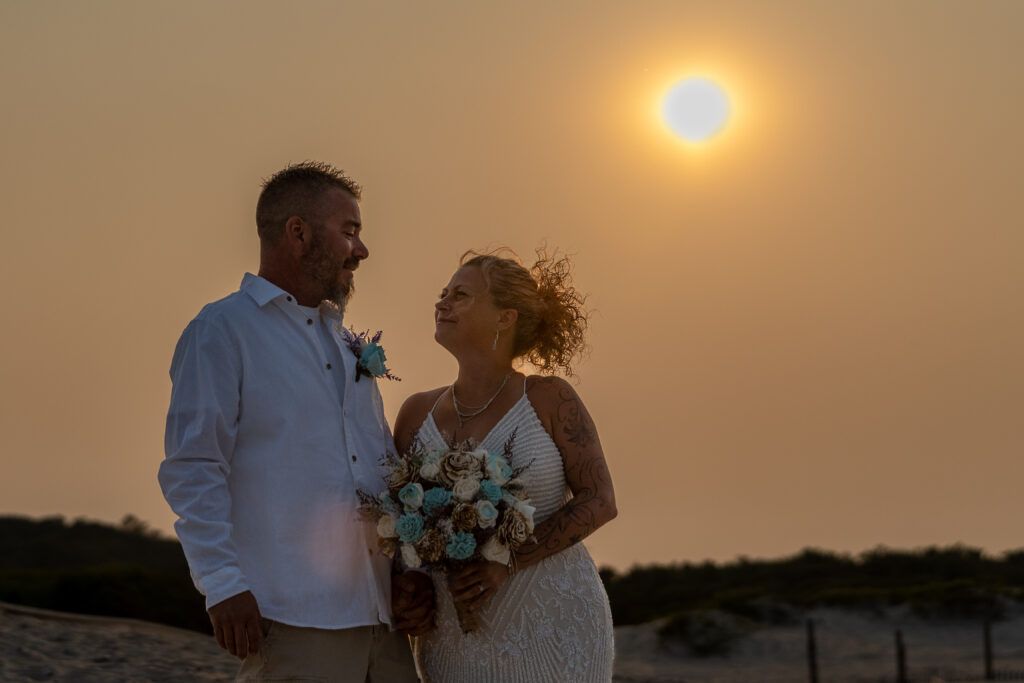 Assateague Island Beach Wedding