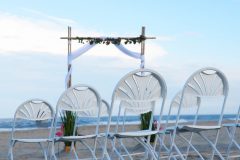2-Pole-Wedding-Altar-Sunny-Beach-Weddings