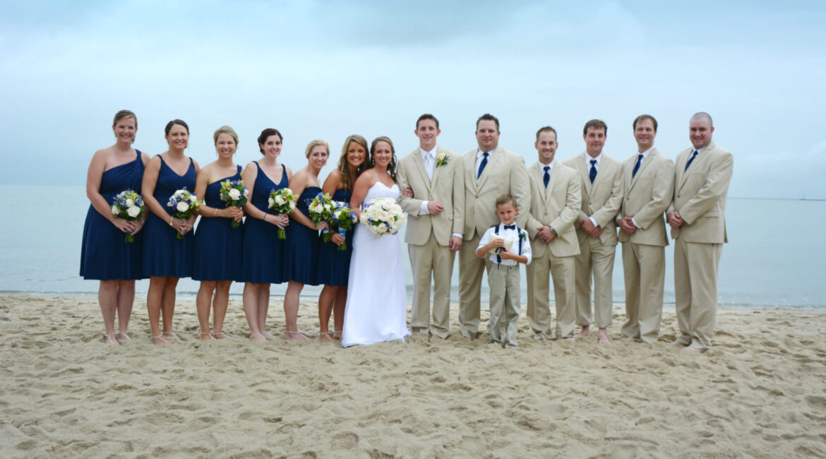 Ocean City Beach Wedding